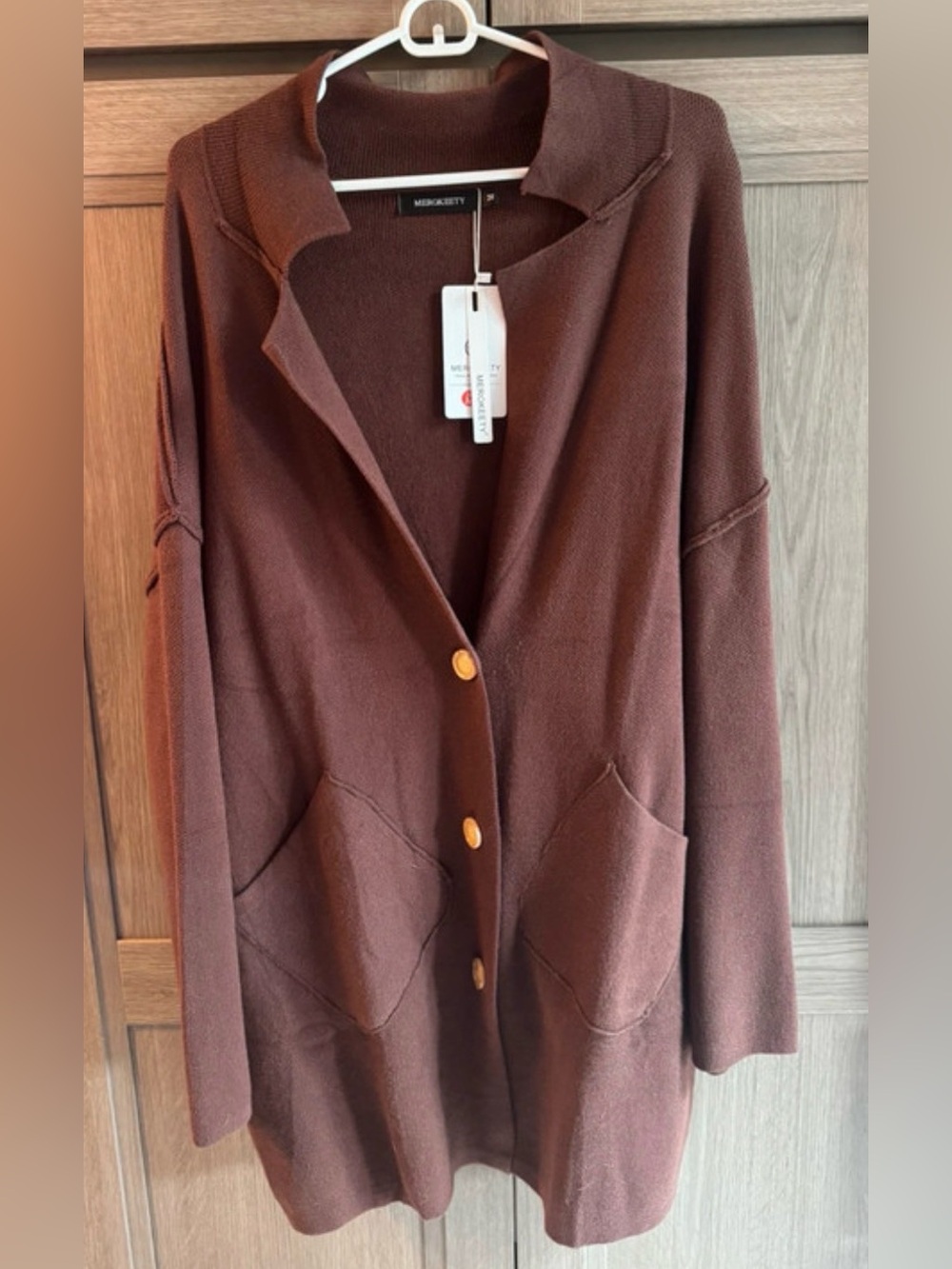 Button-Front Women's Cardigan Sweater
